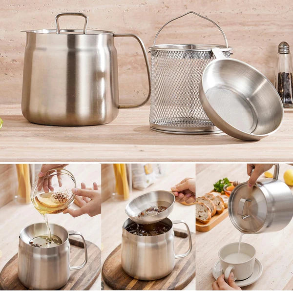 Crisp & Clean Frittierkorb (Edelstahl) - ProjectorNL