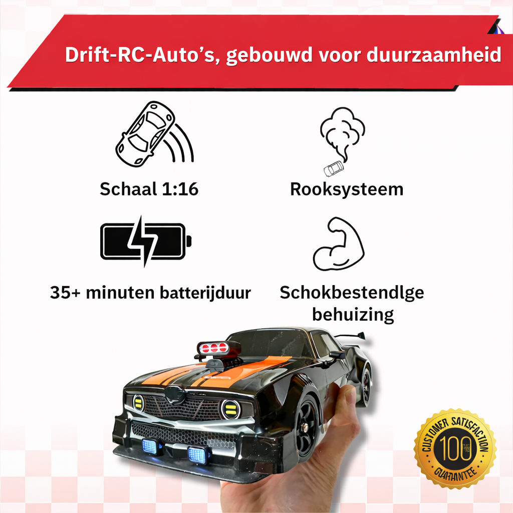 Vapor Slide RC-auto - ProjectorNL