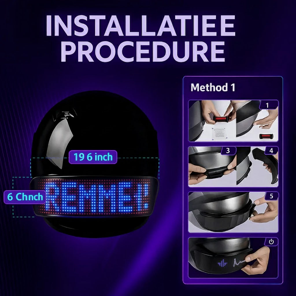 Lightride™ helmverlichting - ProjectorNL