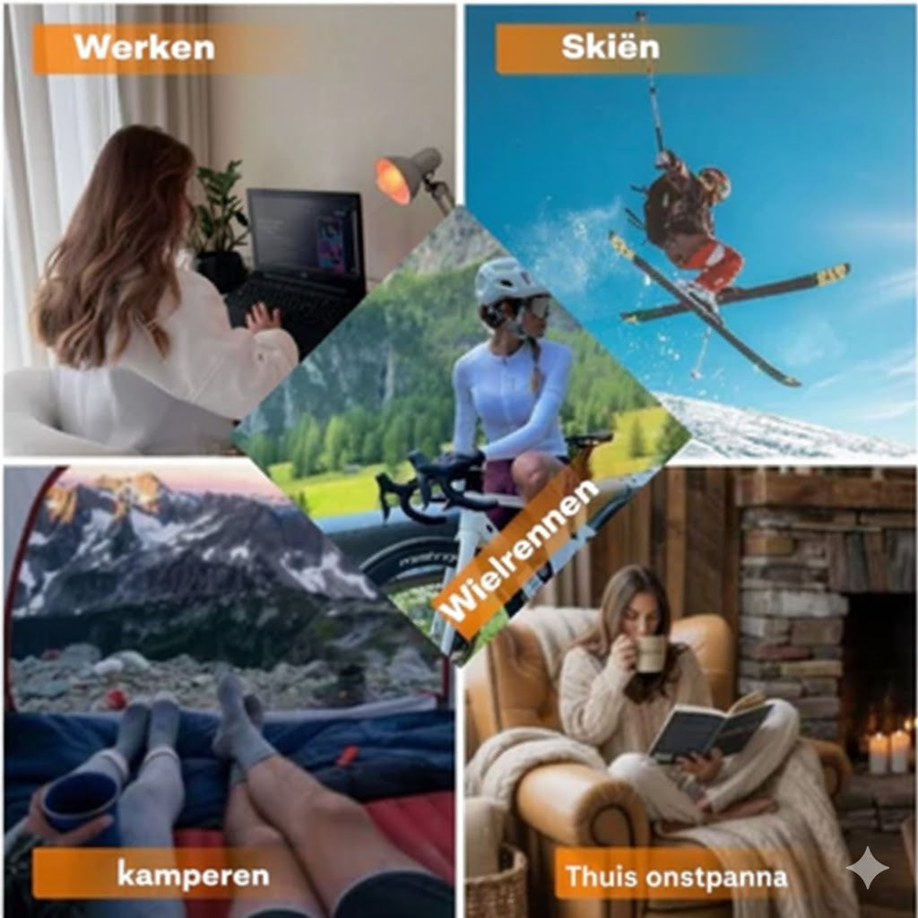 Altijd warme voeten met ThermaSokken - ProjectorNL