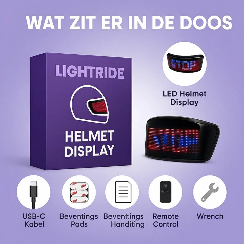Lightride™ helmverlichting - ProjectorNL