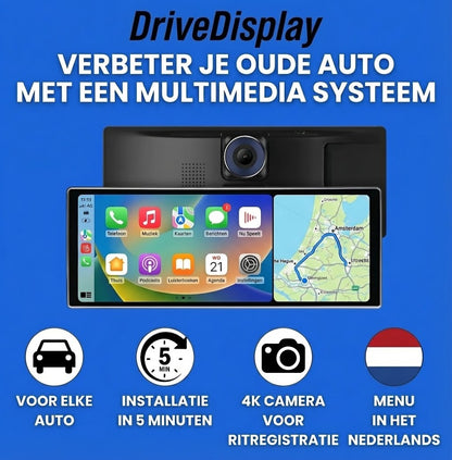 DriveDisplay PRO – CarPlay systeem - ProjectorNL