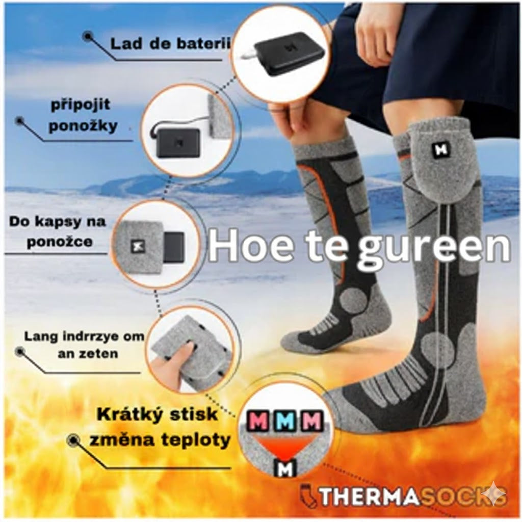 Altijd warme voeten met ThermaSokken - ProjectorNL