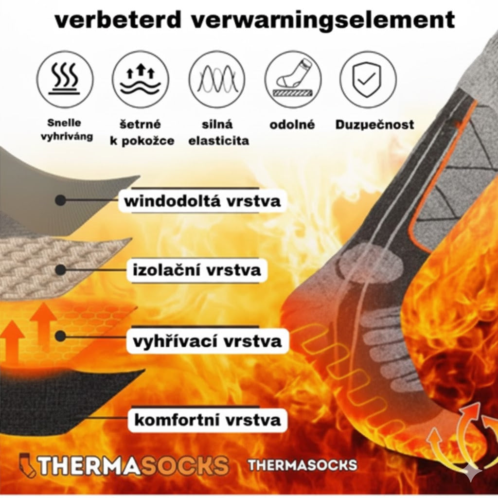 Altijd warme voeten met ThermaSokken - ProjectorNL